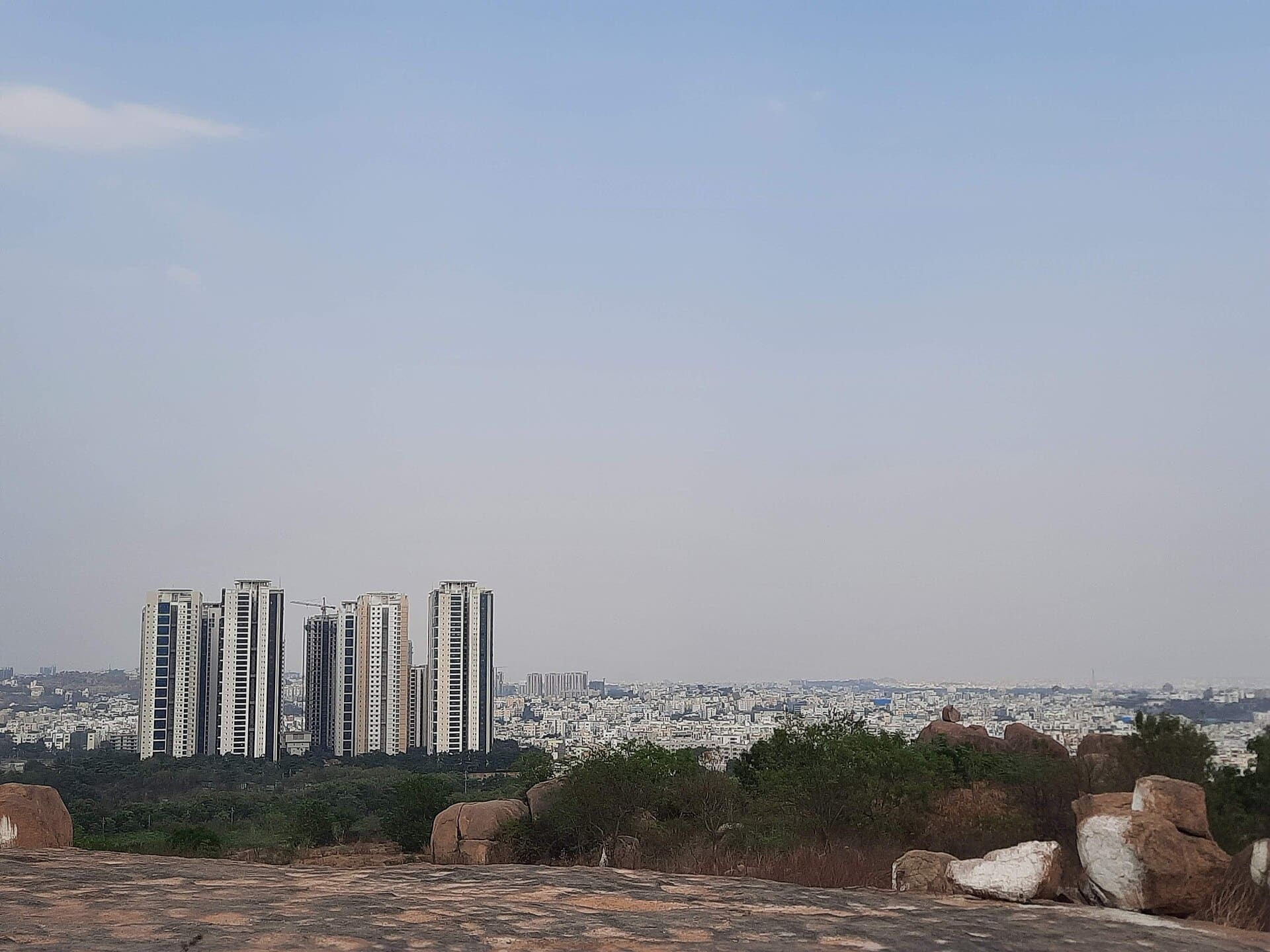 Hyderabad from Khajaguda