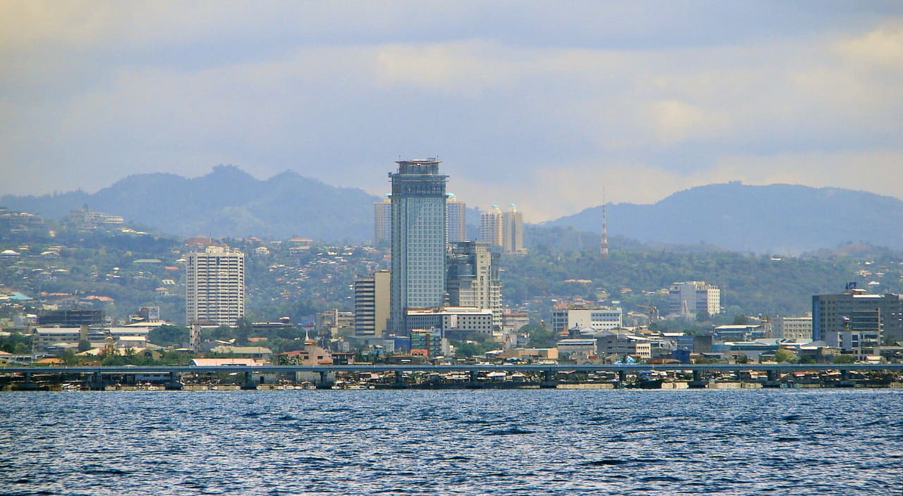 Skyline of Cebu City, Cebu, Philippines