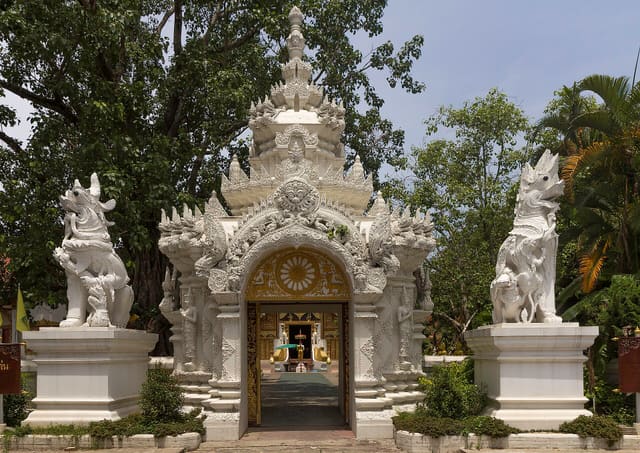 This is a photo of a monument in Thailand identified by the ID