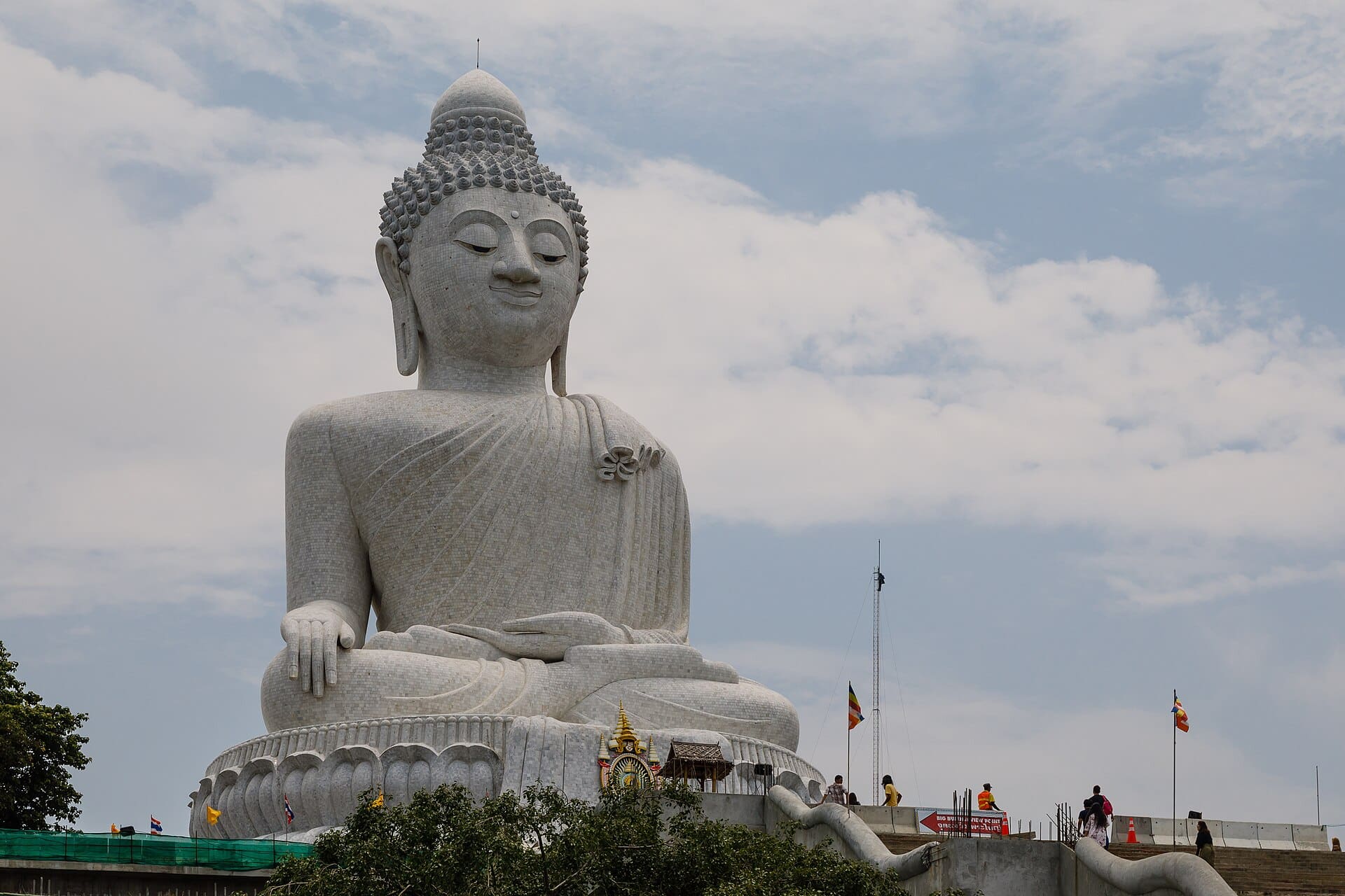 Phuket, Thailand: Prahputtamingmongkol Eaknakakeeree, also known as the big Buddha of Phuket