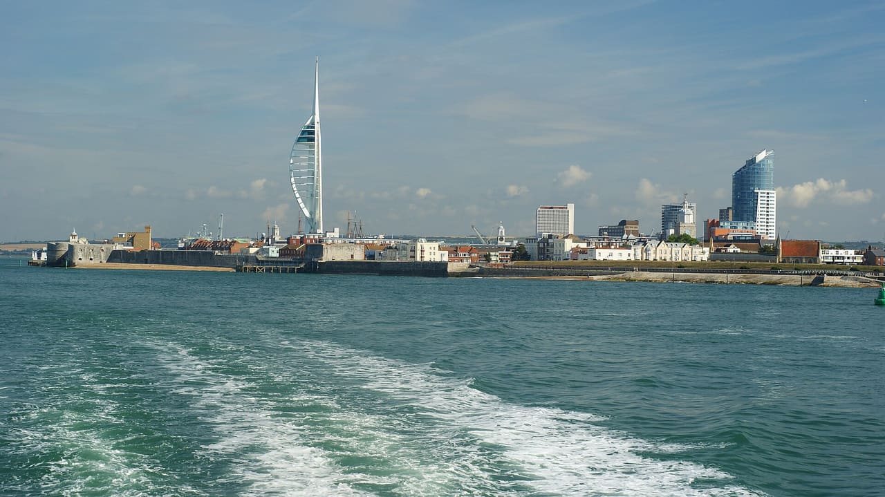 Leaving Portsmouth