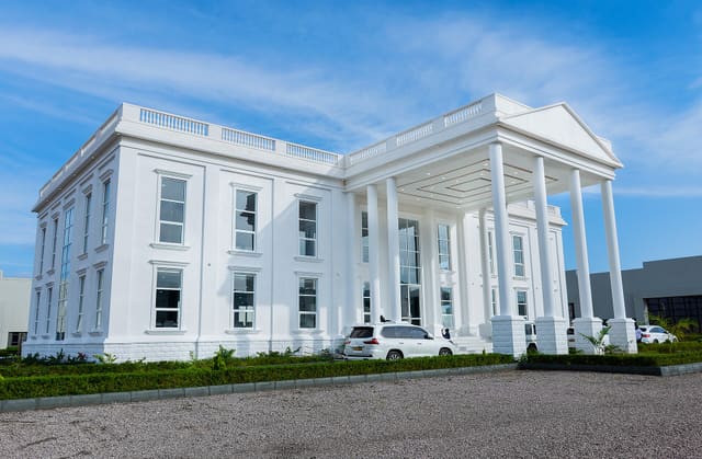 The White House Replica in Uganda