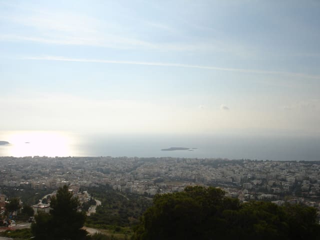 Skyline of Voula - large