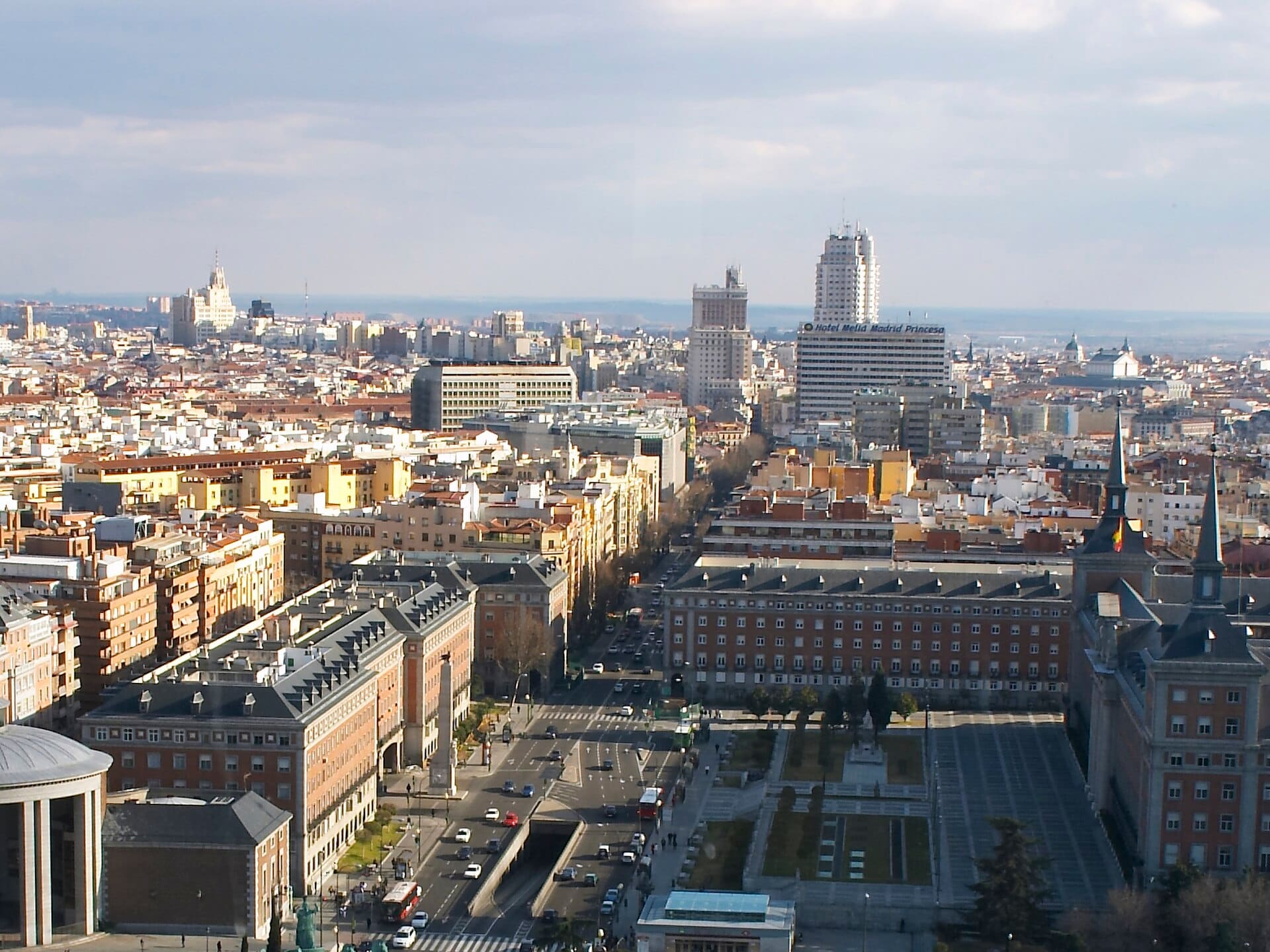 Plaza de Moncloa, Madrid, Spain