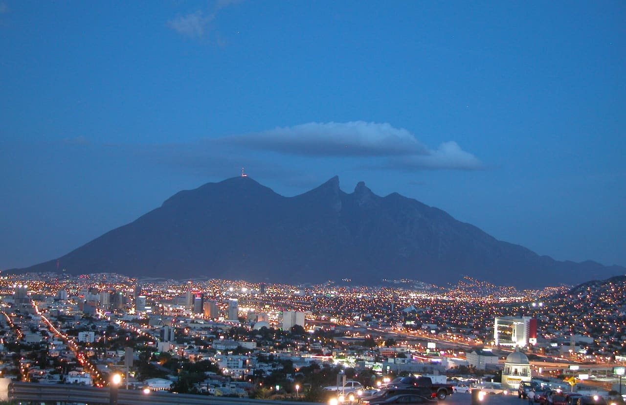View of Monterrey, Mexico.