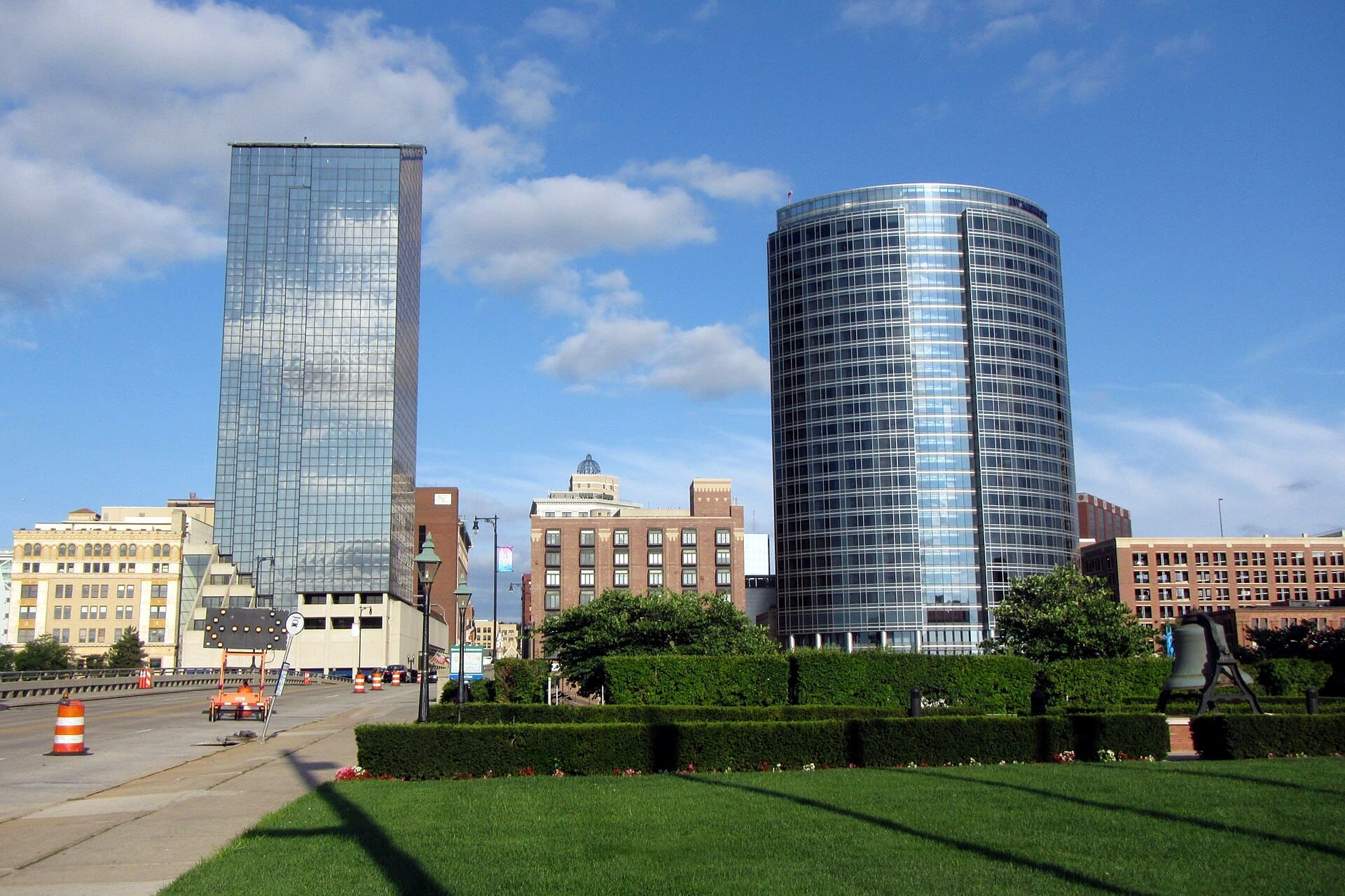 Grand Rapid Skyline from Pearl St