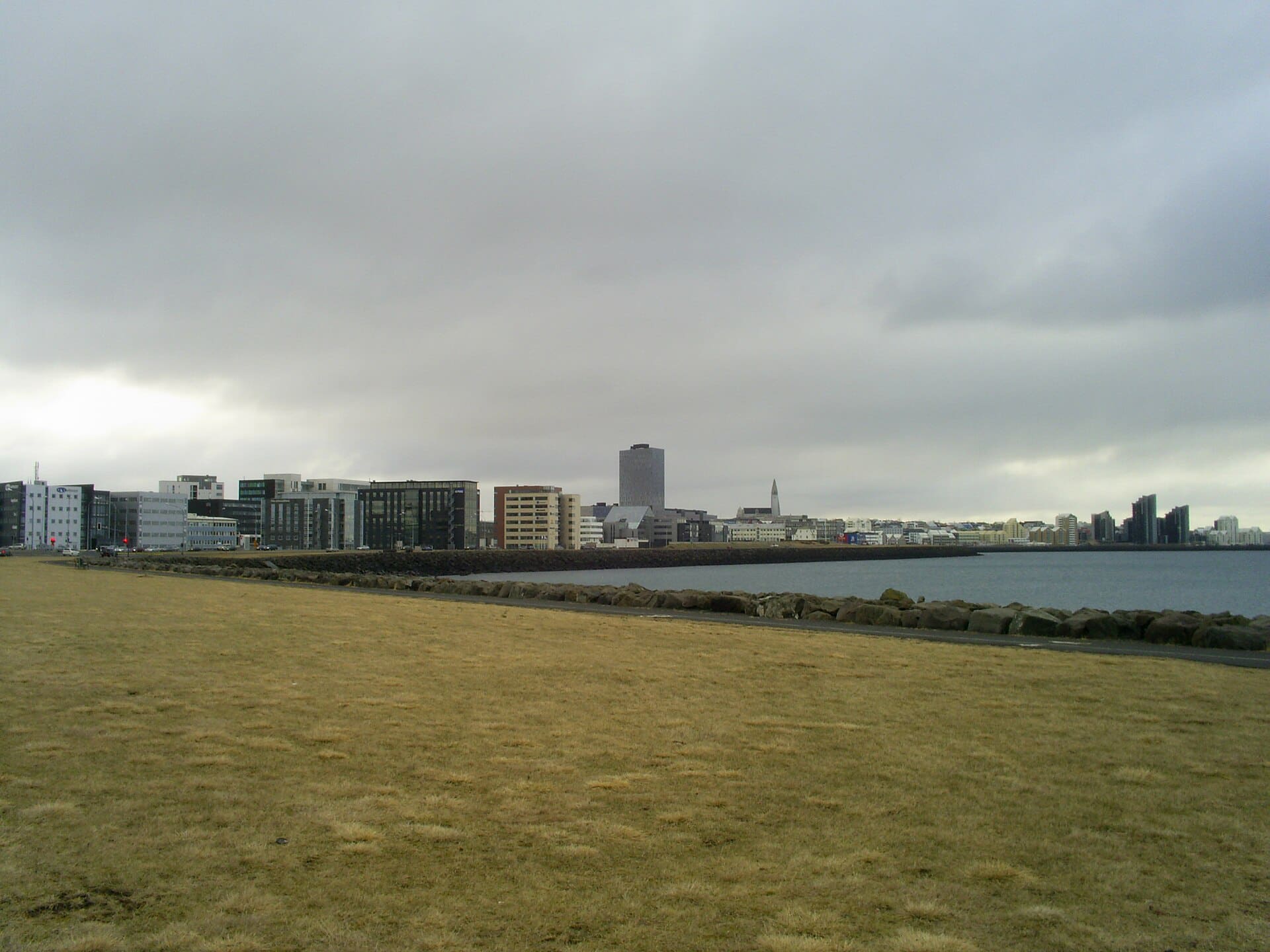 Reykjavík north-shore skyline