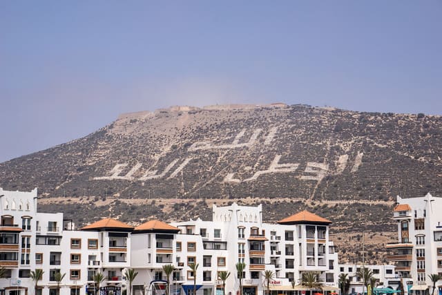 Agadir view skyline