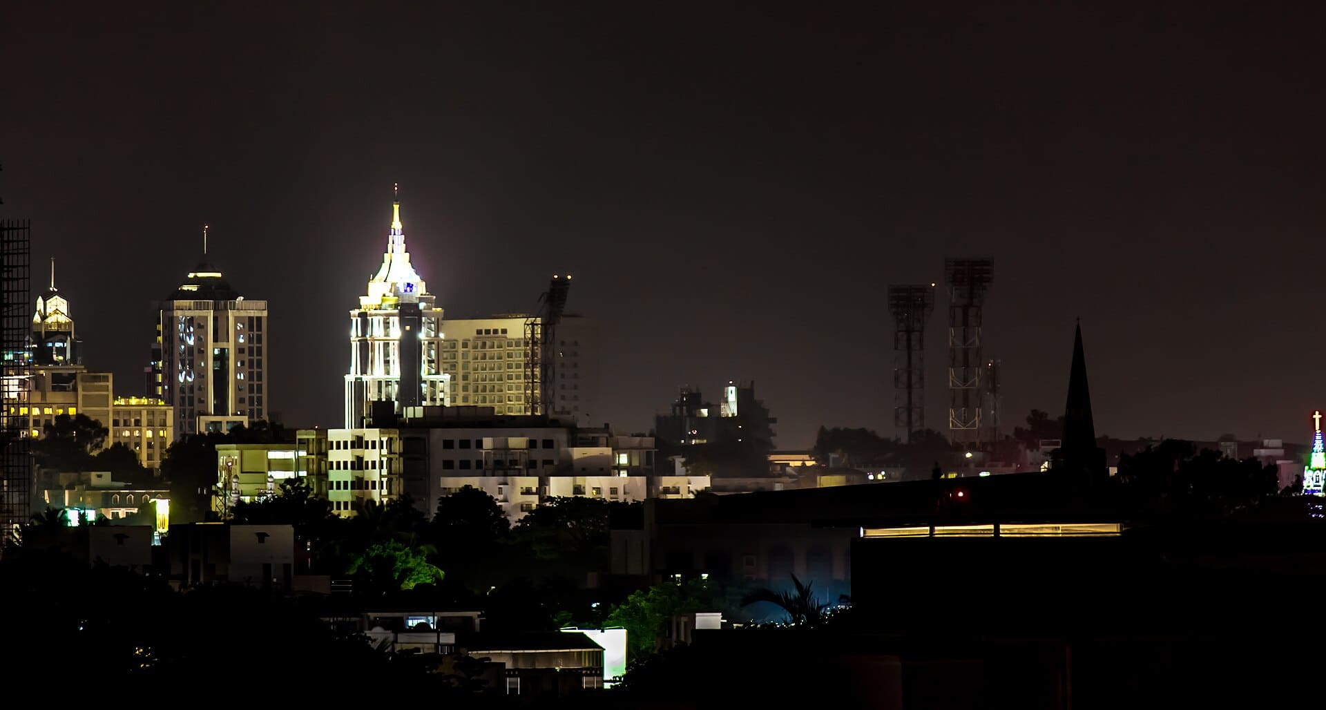 Bangalore skyline