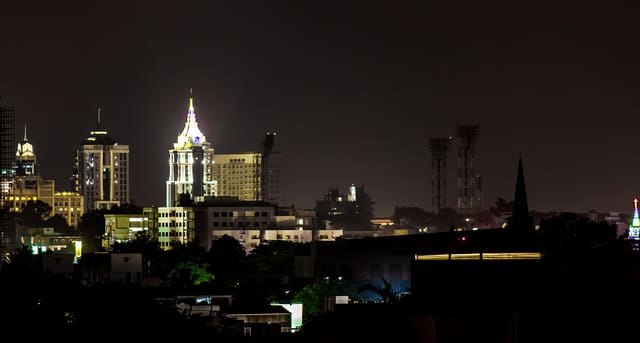 Bangalore skyline