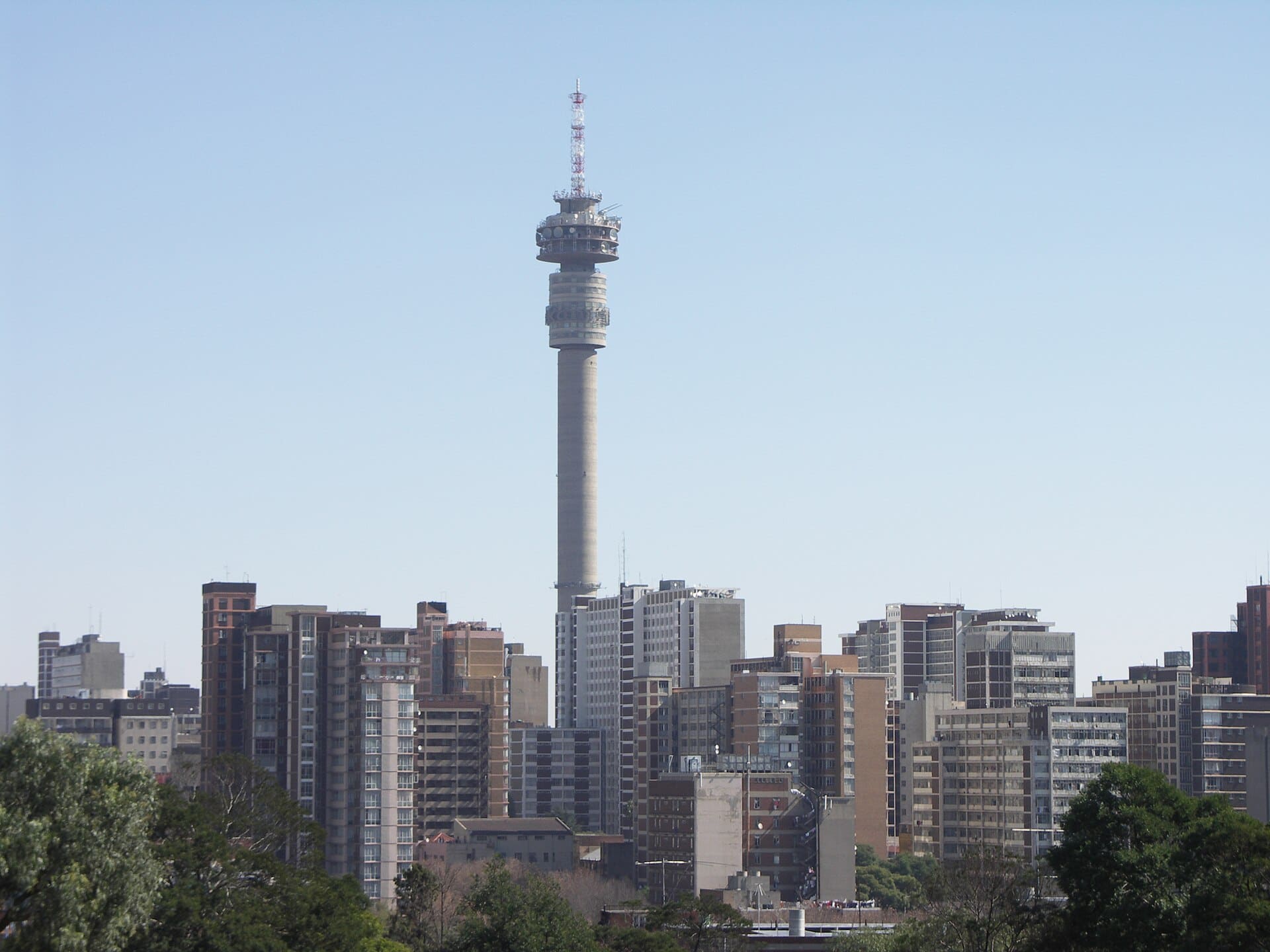 Hillbrow and the Hillbrow Tower