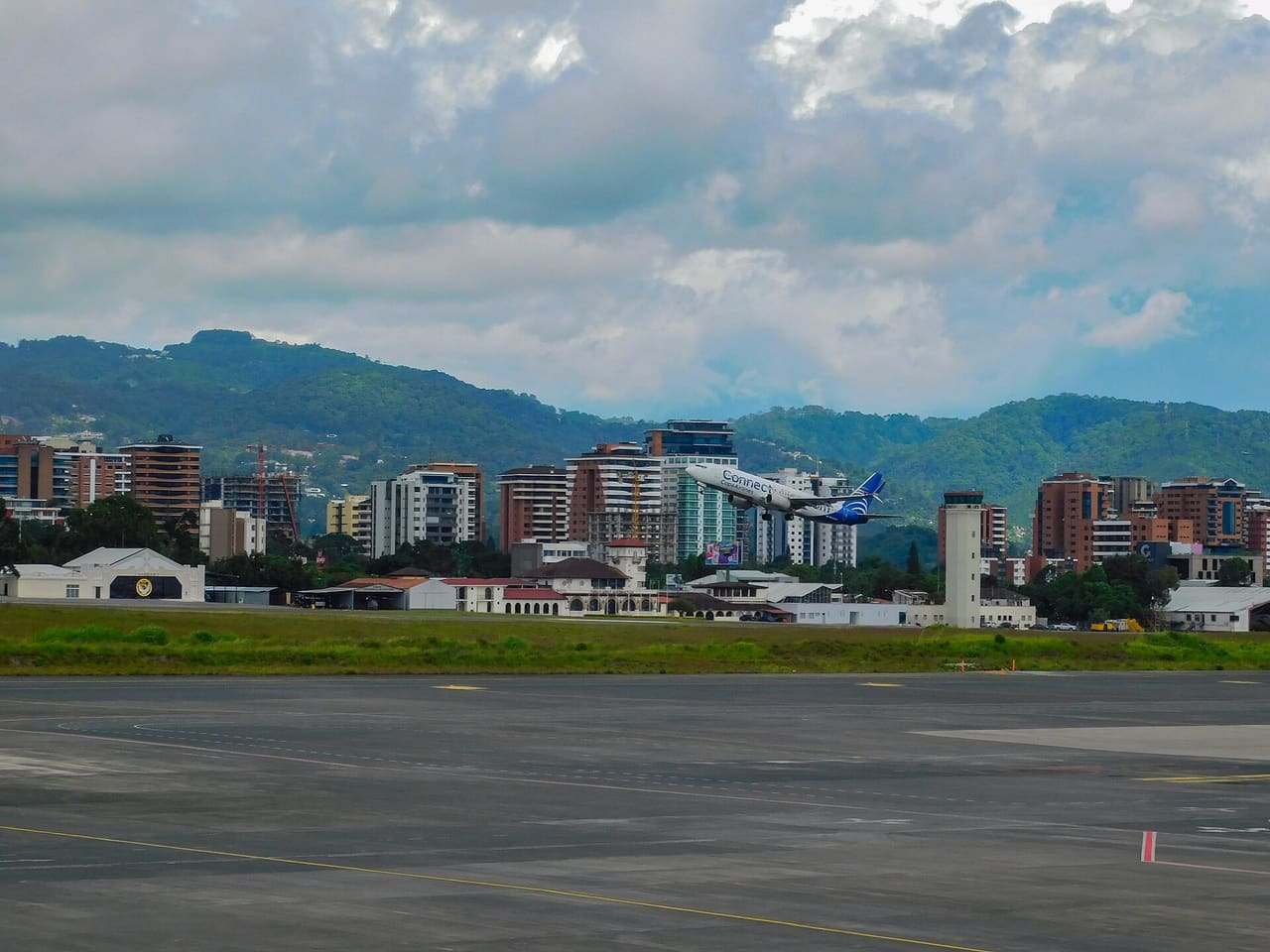 Guatemala City 02/07/2022 La Aurora International Airport