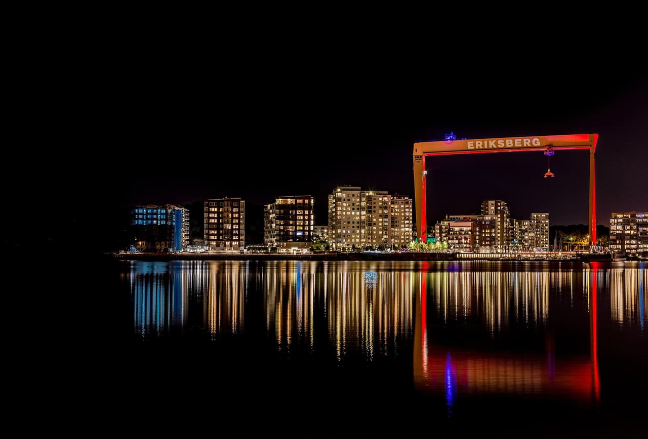 The Eriksberg crane located in Göteborg(Hisingen) Sverige