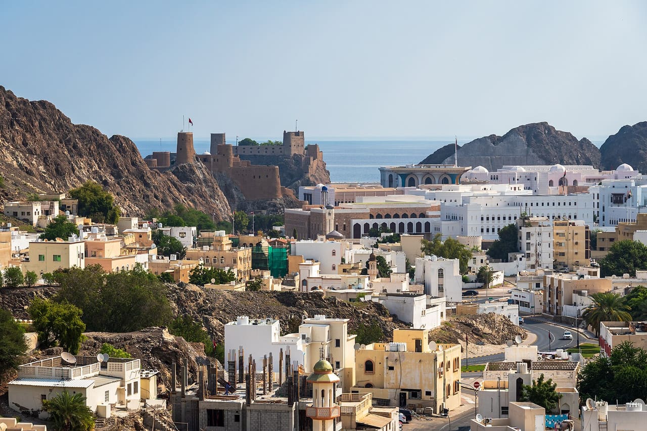 Old Muscat City View, Muscat, Oman