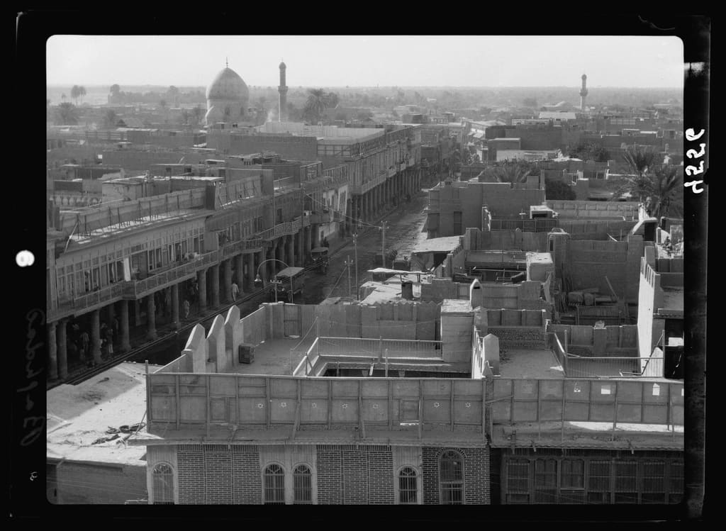 Iraq. (Mesopotamia). Baghdad. Views, street