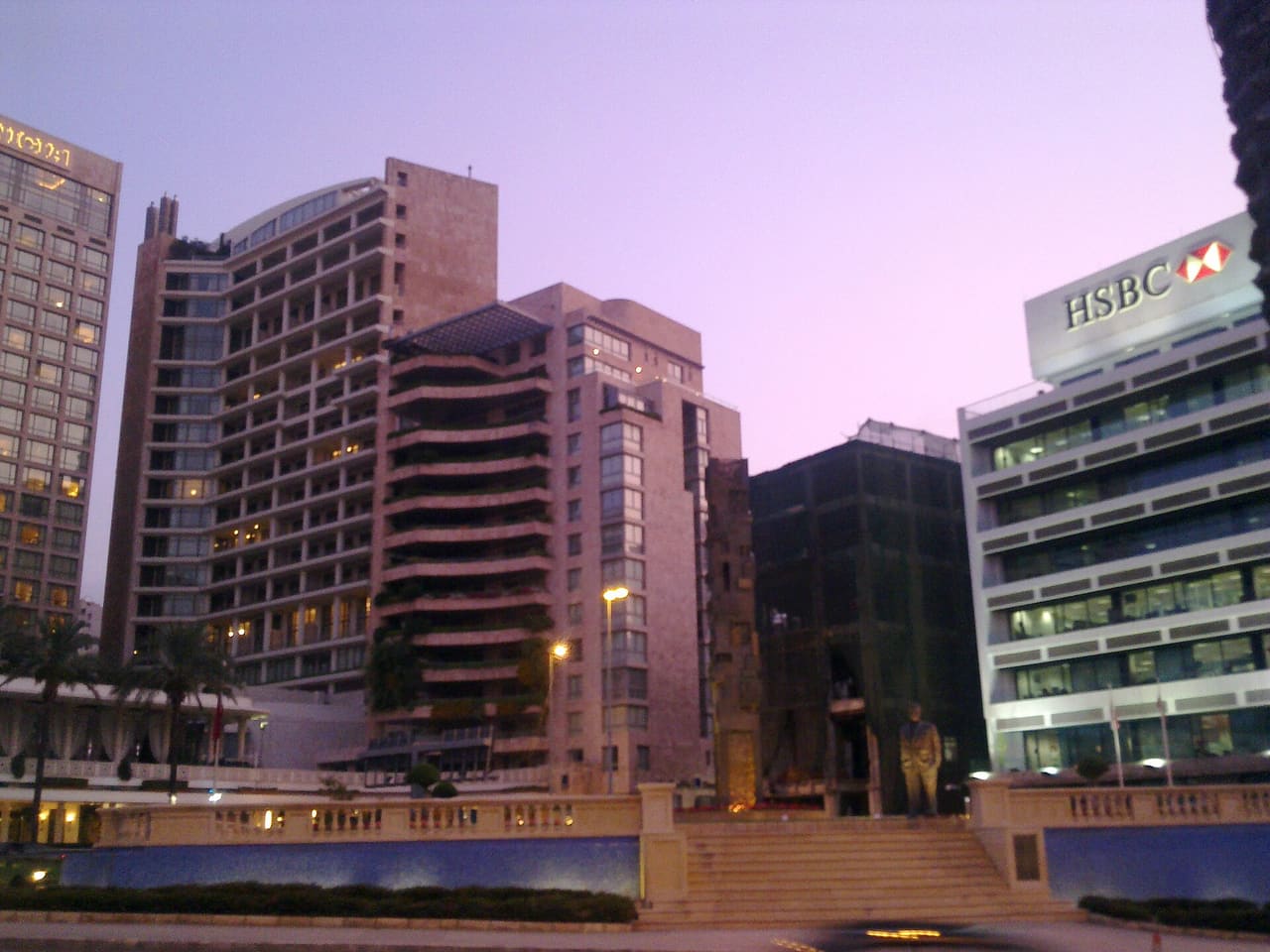 Buildings in Beirut, Lebanon, 2011.