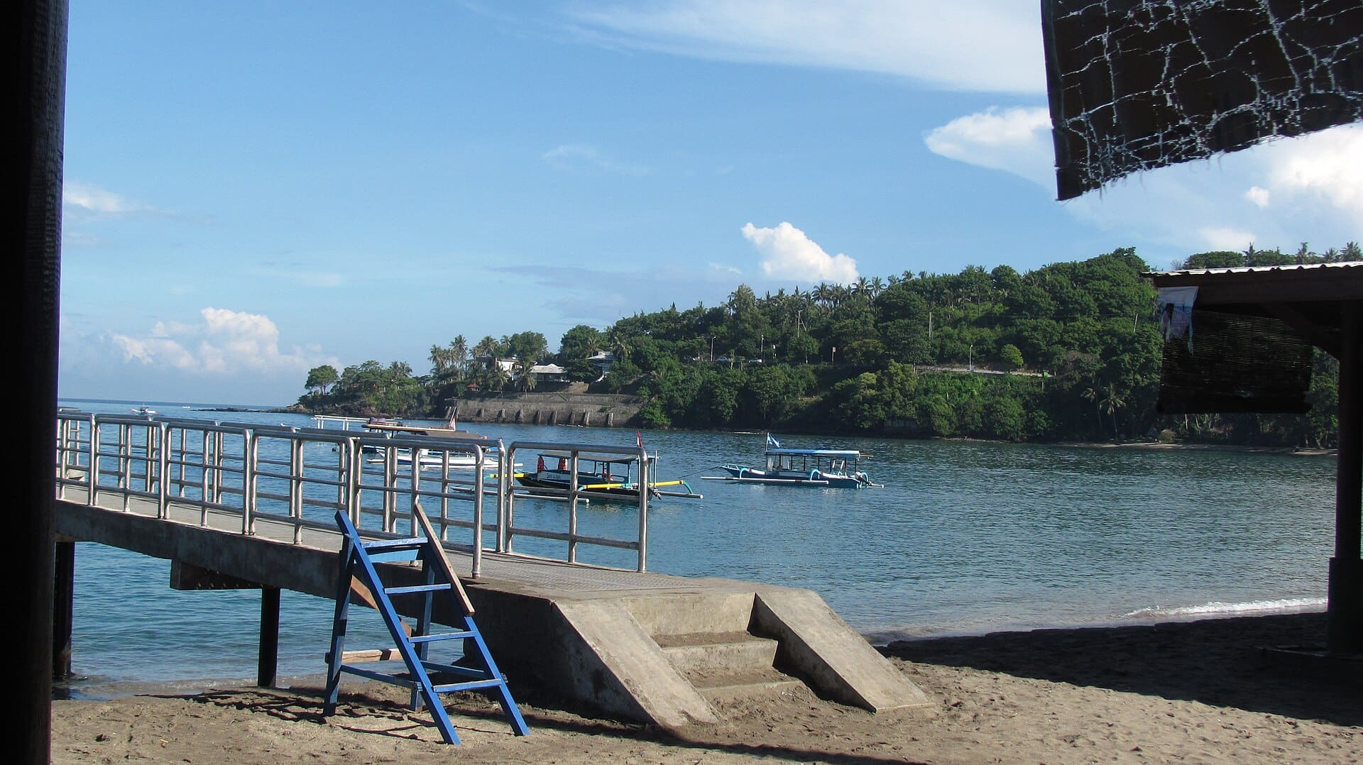 Harbour of Senggigi, Lombok, Indonesia