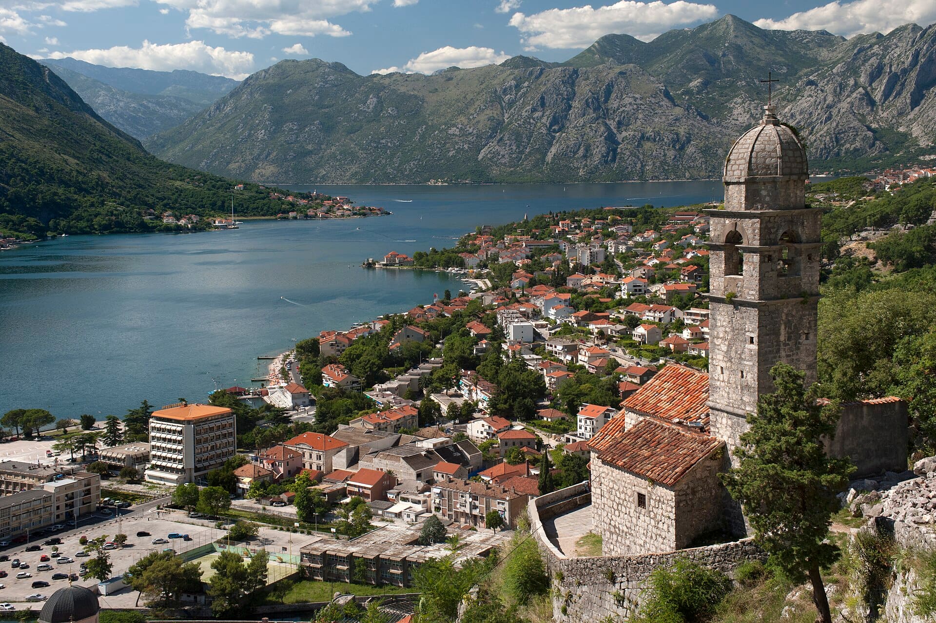 "Crkva Gospa od Zdravlja" (translated in English "Our Lady of Health") church, Kotor bay, Montenegro.