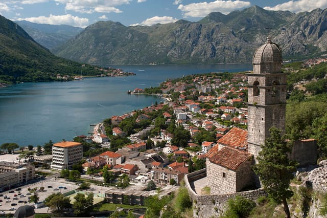 "Crkva Gospa od Zdravlja" (translated in English "Our Lady of Health") church, Kotor bay, Montenegro.