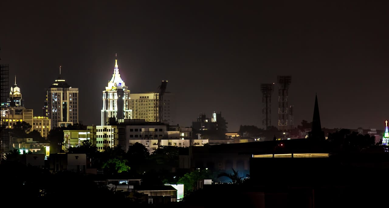 Bangalore skyline