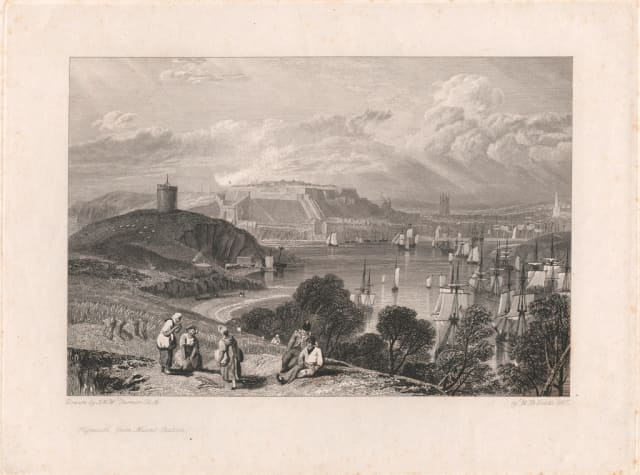 Plymouth from Mount Batten