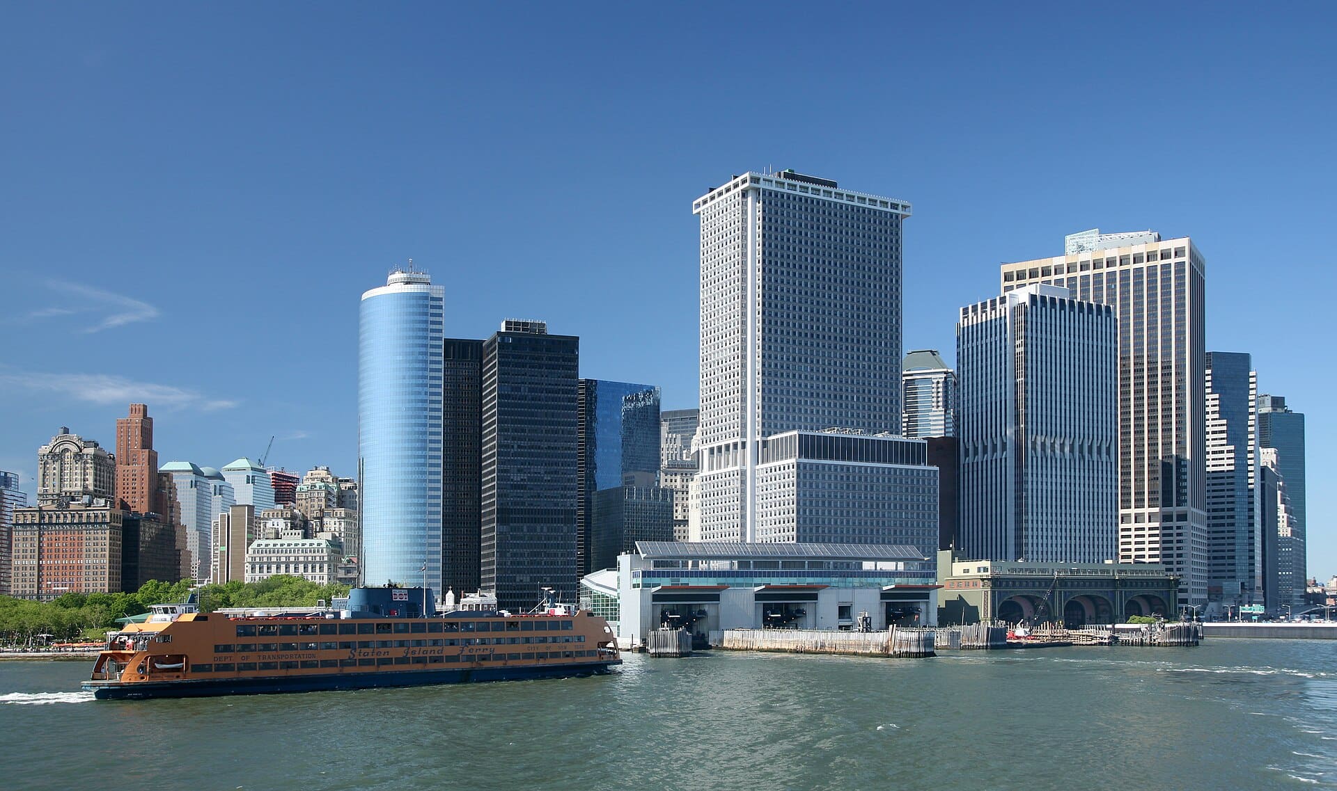 Staten Island Ferry terminal, Lower Manhattan