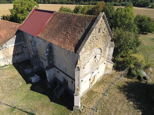Knights Templar Chapel, Libdeau, Toul, Grand-Est, France. Info : https://www.fondation-patrimoine.org/14058