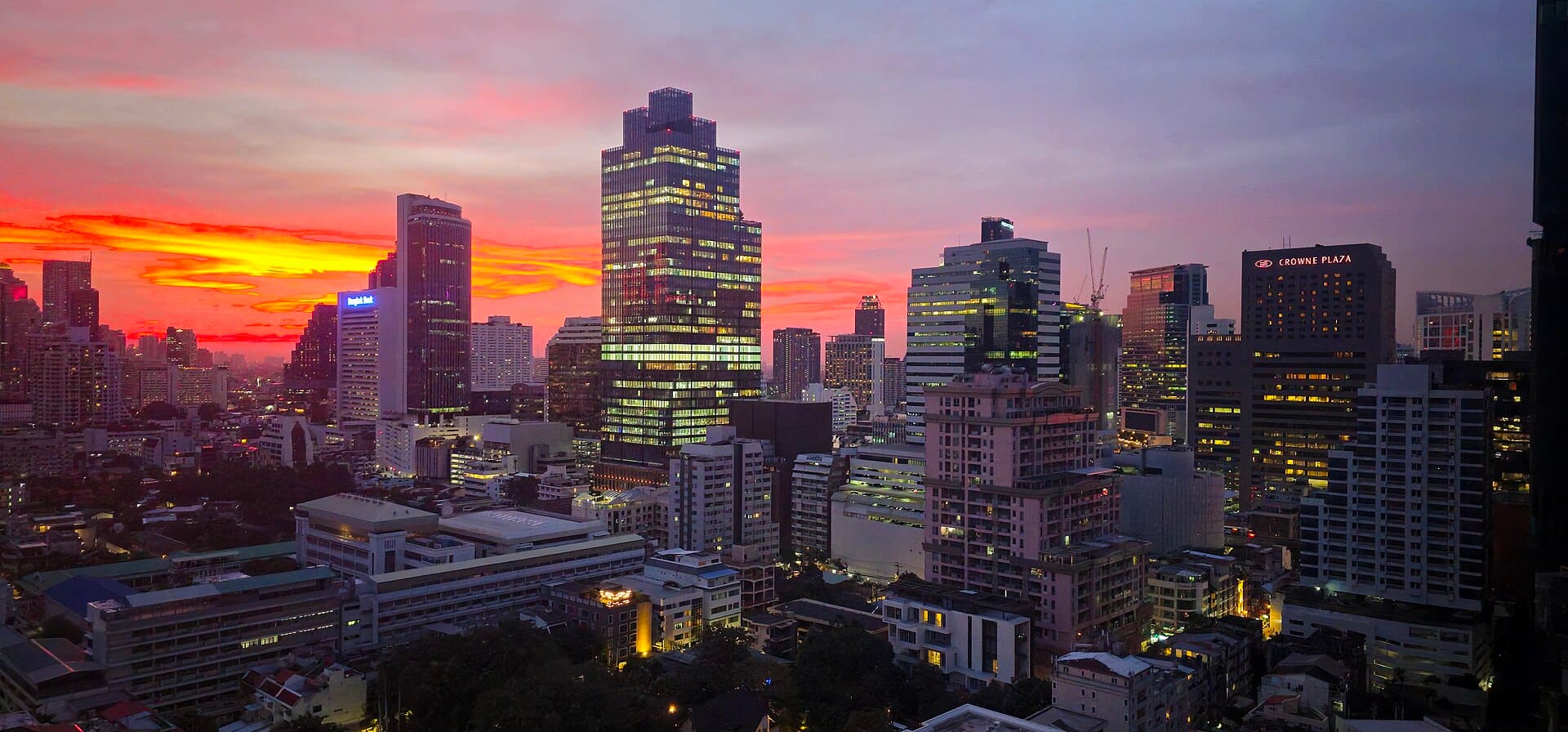 Silom Sunset by Don Ramey Logan