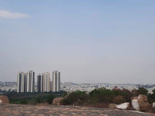 Hyderabad from Khajaguda