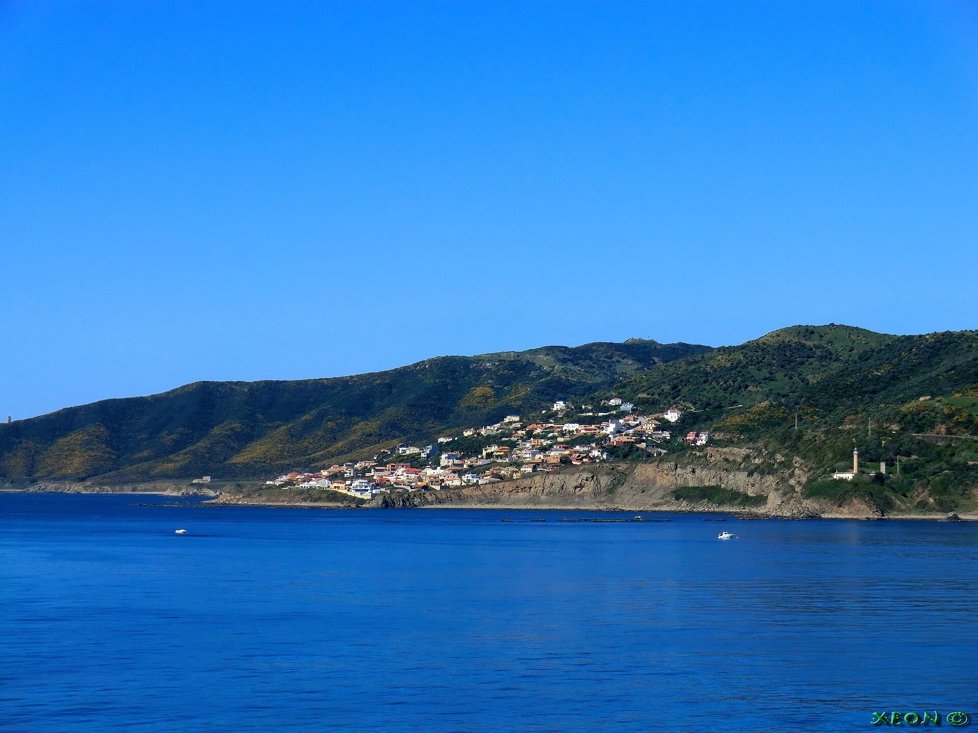 Blue Sky And Blue Sea