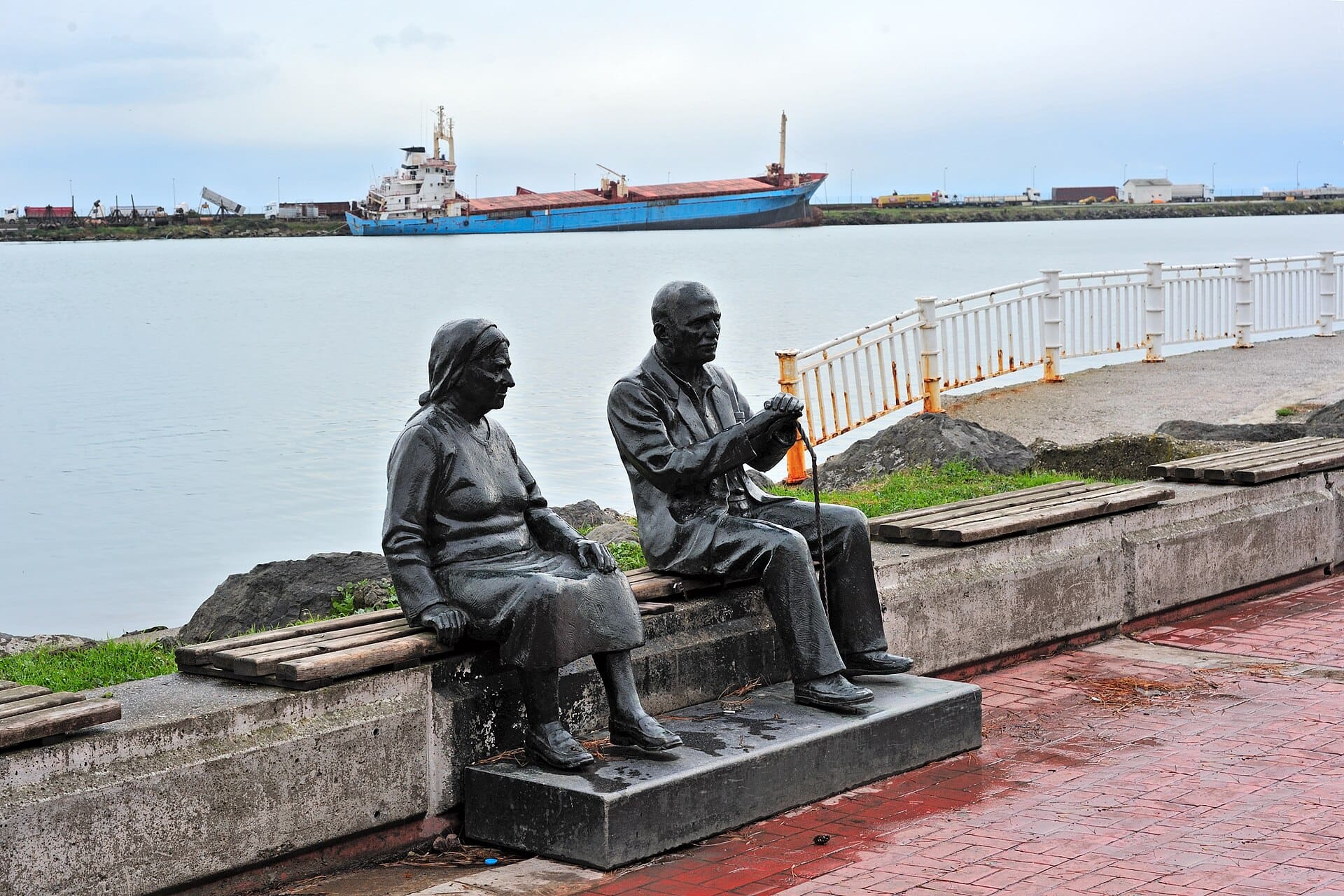 Embankment in Samsun, Turkey