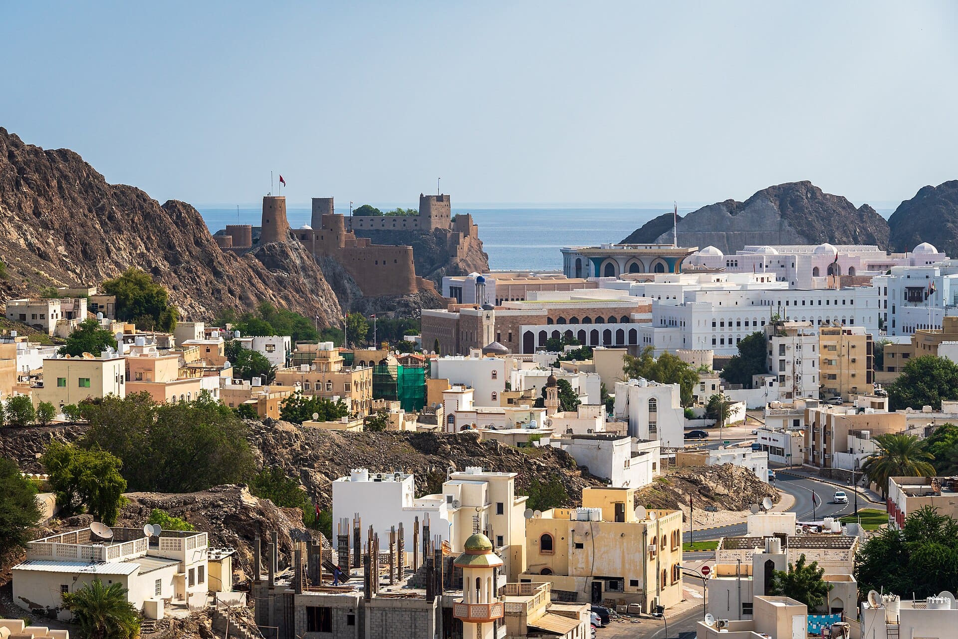 Old Muscat City View, Muscat, Oman
